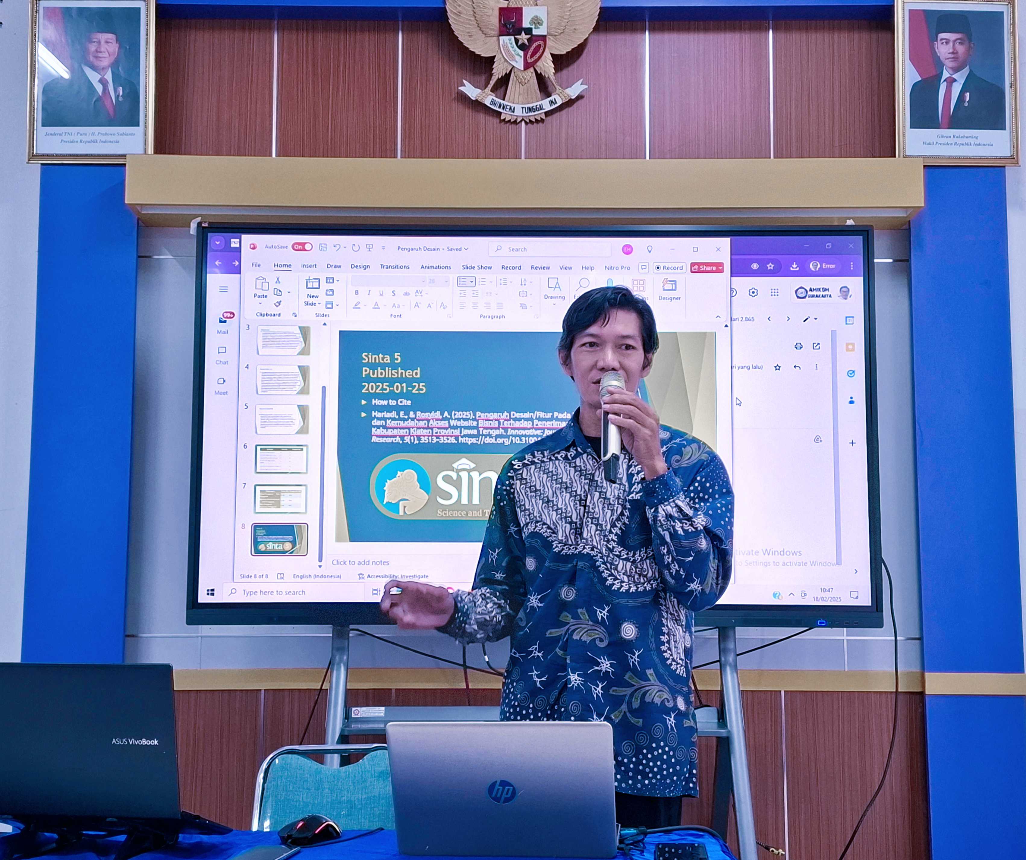 Eko Hariadi - Mengajar di STMIK Amikom